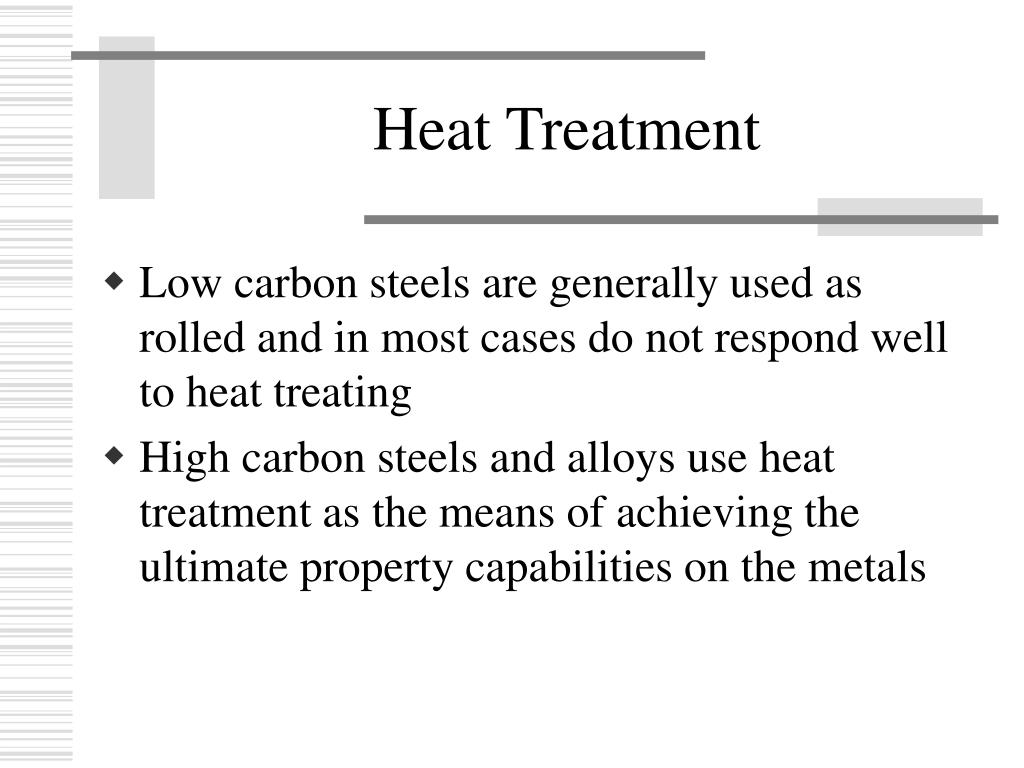 PPT - Heat Treatment PowerPoint Presentation, Free Download - ID:678507