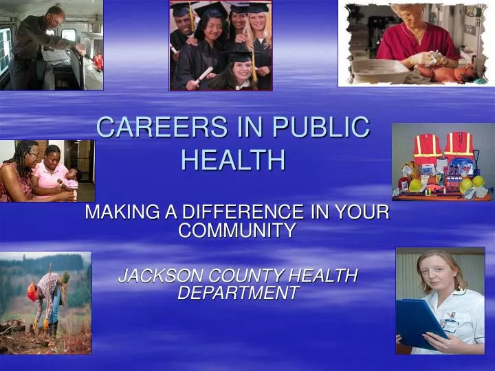 careers in public health n.