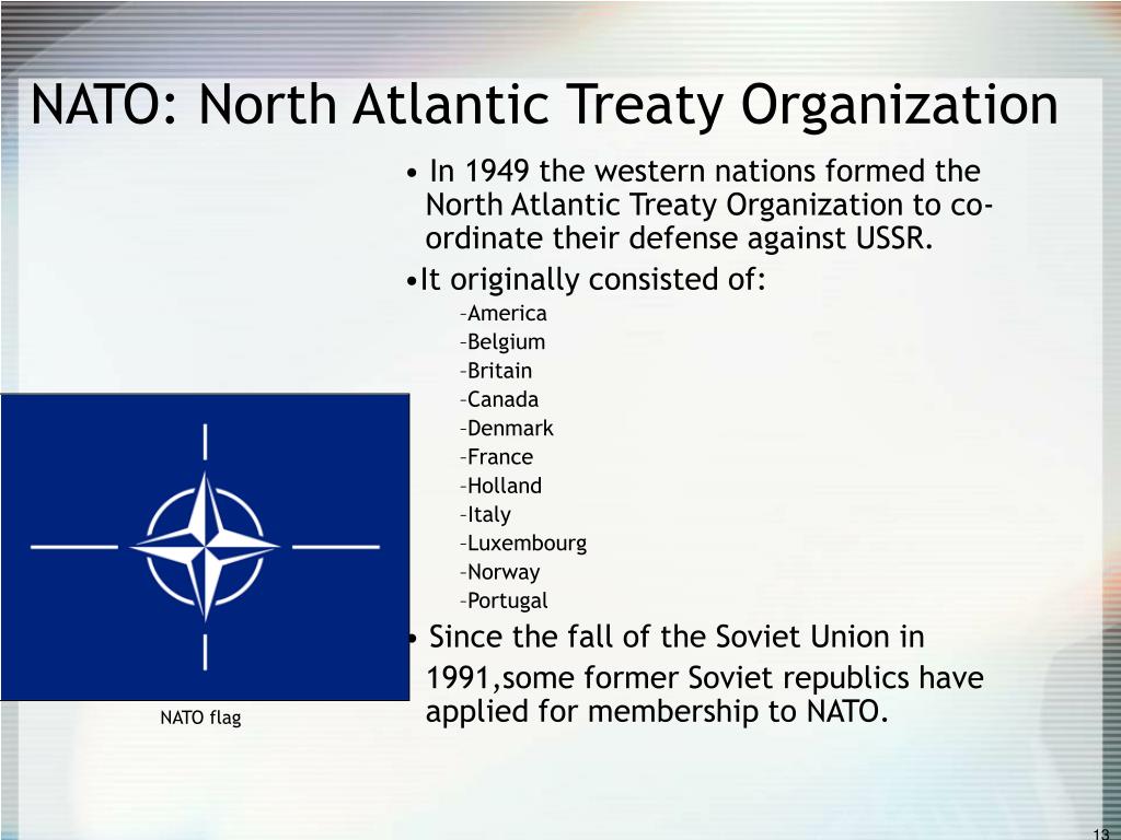 PPT - The Cold War 1945-1990 US vs. Union of Soviet Socialist Republics ...