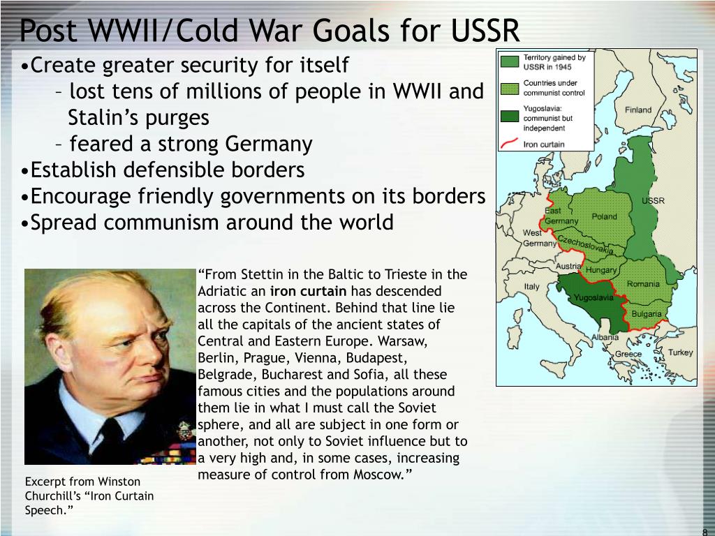PPT - The Cold War 1945-1990 US vs. Union of Soviet Socialist Republics ...