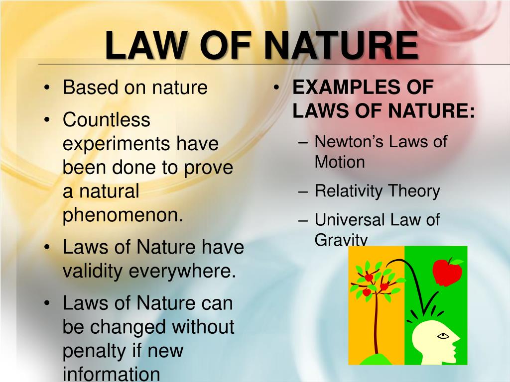 laws of nature critical thinking