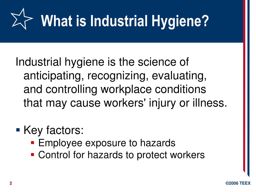 PPT Introduction to Industrial Hygiene PowerPoint Presentation, free