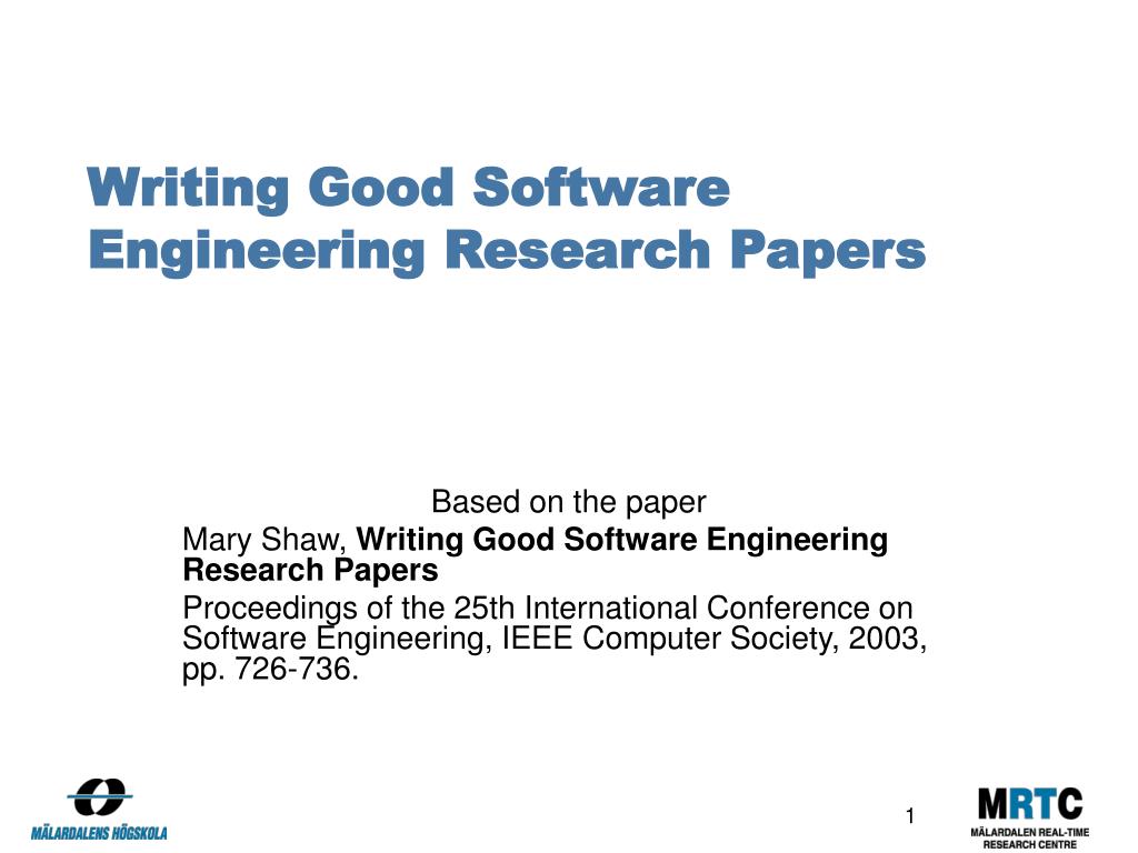 Research papers web services