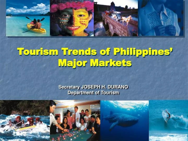 tourism trends of philippines major markets n.