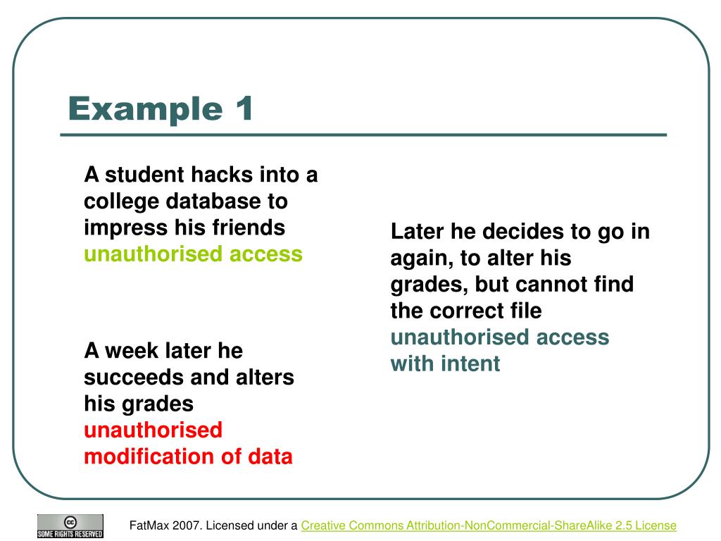 The Computer Misuse Act 1990 PowerPoint Presentation, free
