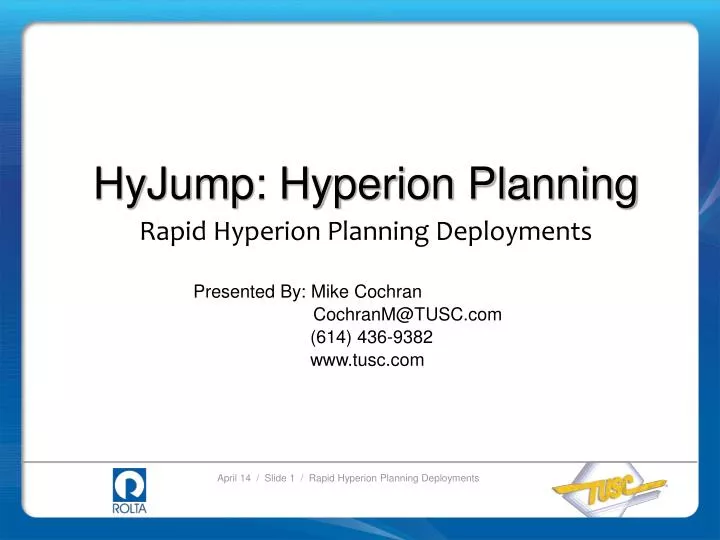 hyjump hyperion planning n.