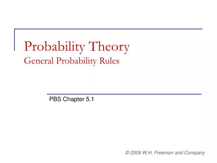 probability theory general probability rules n.