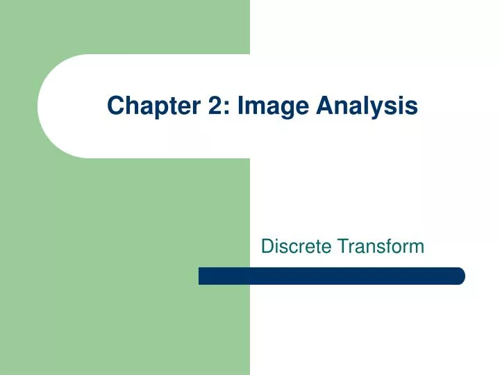 chapter 2 image analysis n.