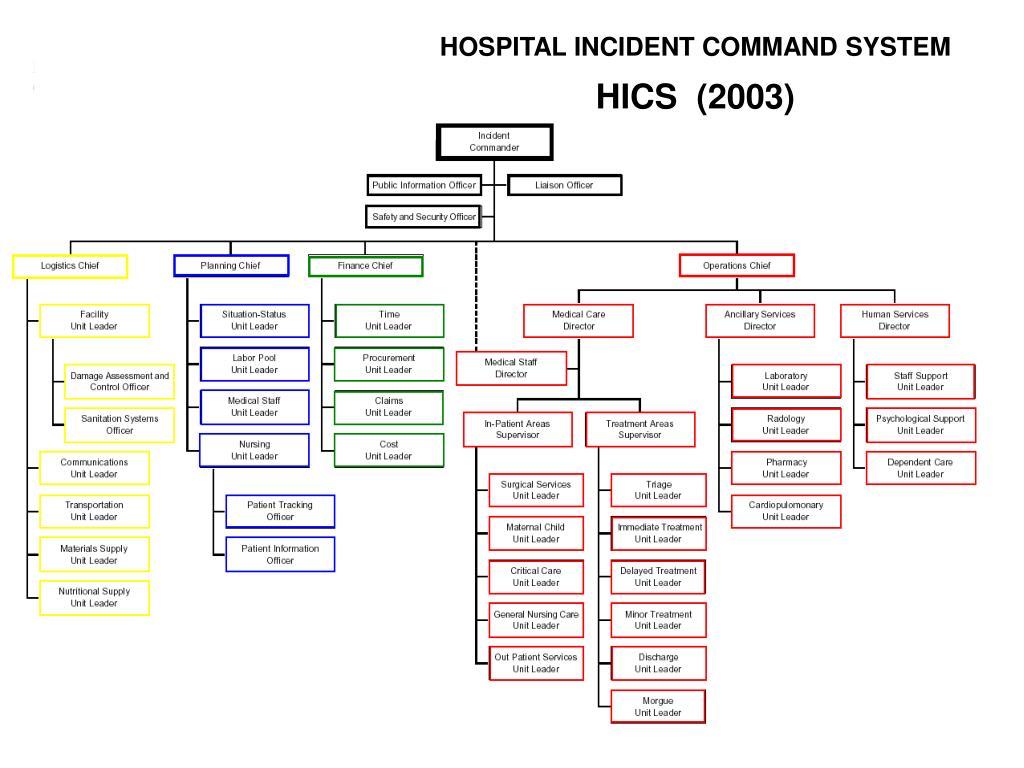 Hics Structure Chart