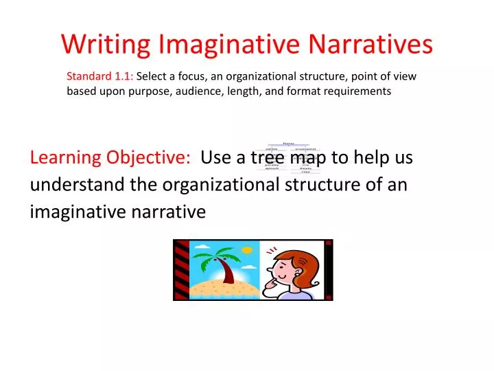 writing imaginative narratives n.