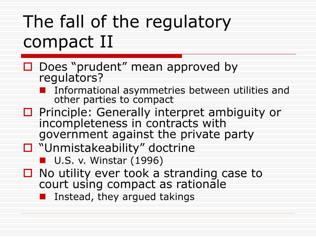 PPT - Utilities and Disaster: The Regulatory Compact Meets the Social ...