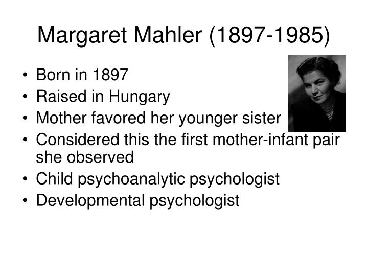 Mahler Normal Development Mahler Theory Of Development Phases
