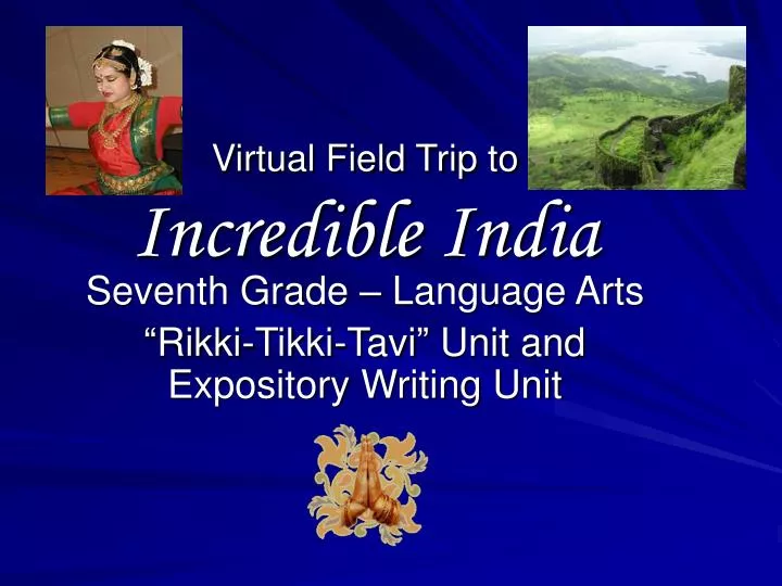 virtual field trip to india