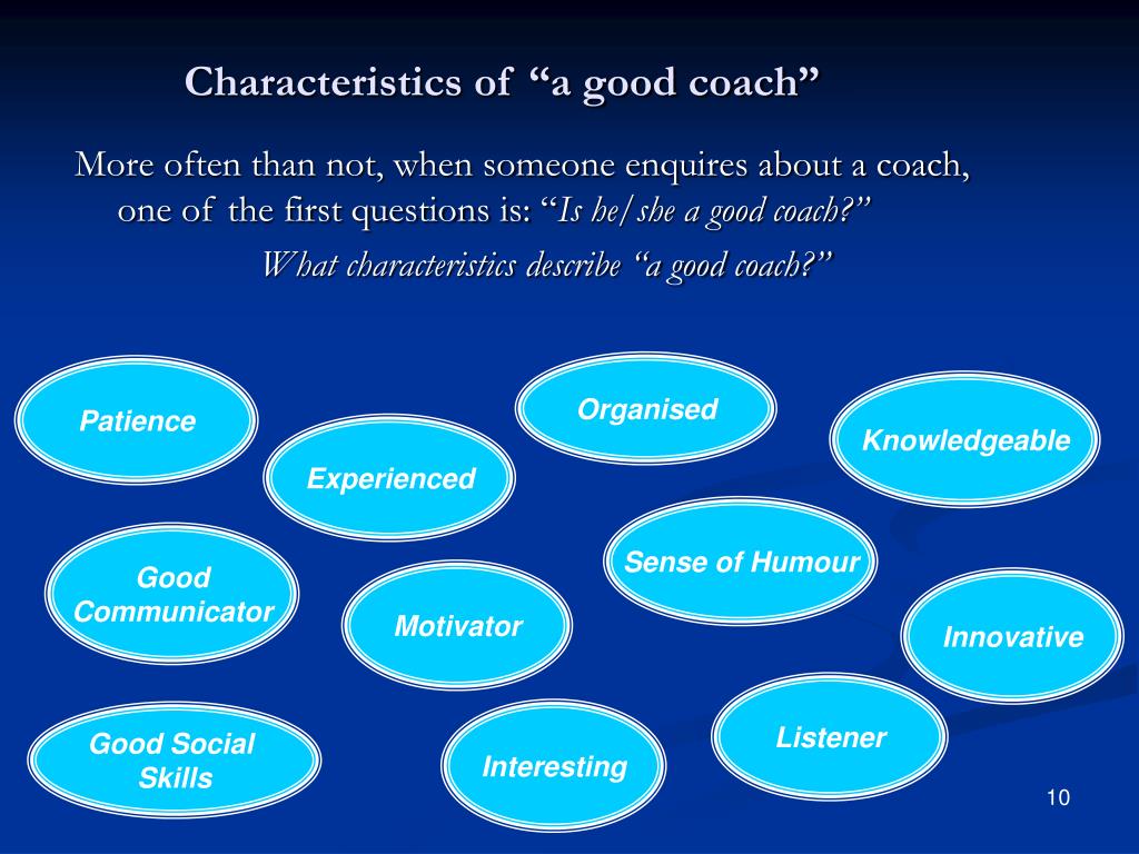 PPT - The Roles of a Sports Coach PowerPoint Presentation, free download -  ID:687593