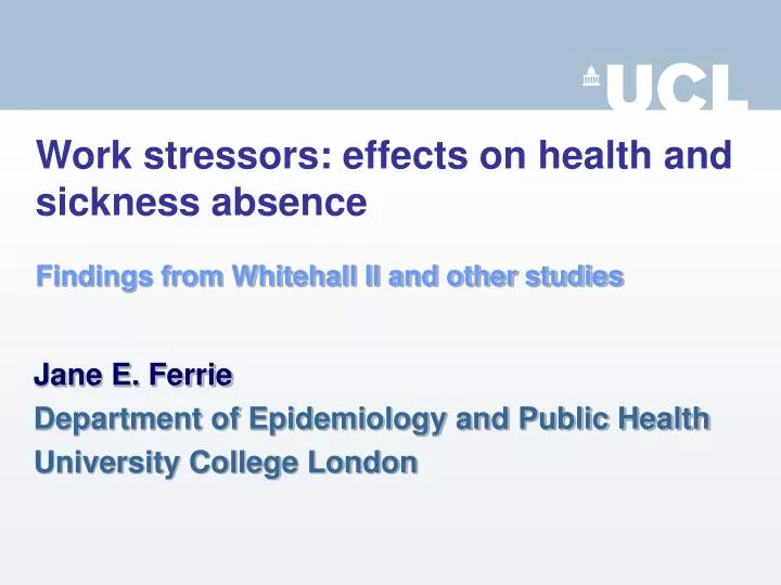 the common stressors and factors affecting the common stressors and factors affecting