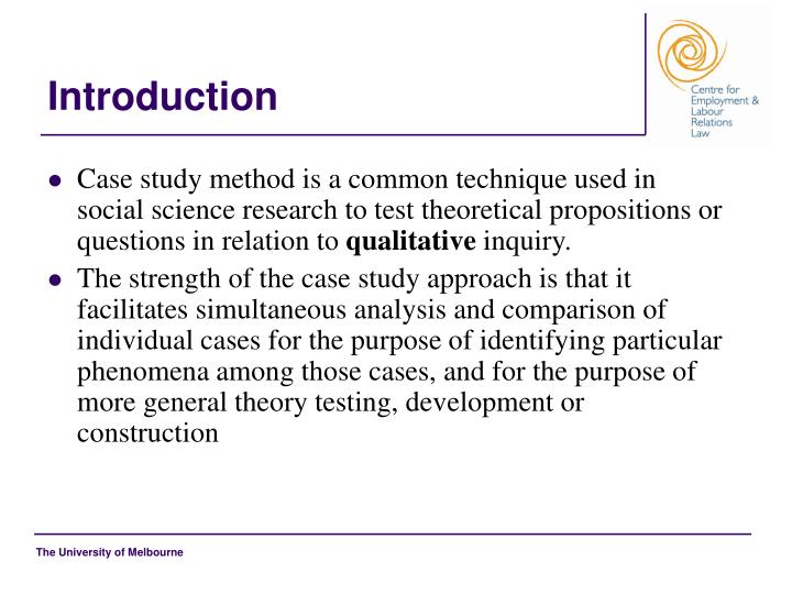 case study qualitative research