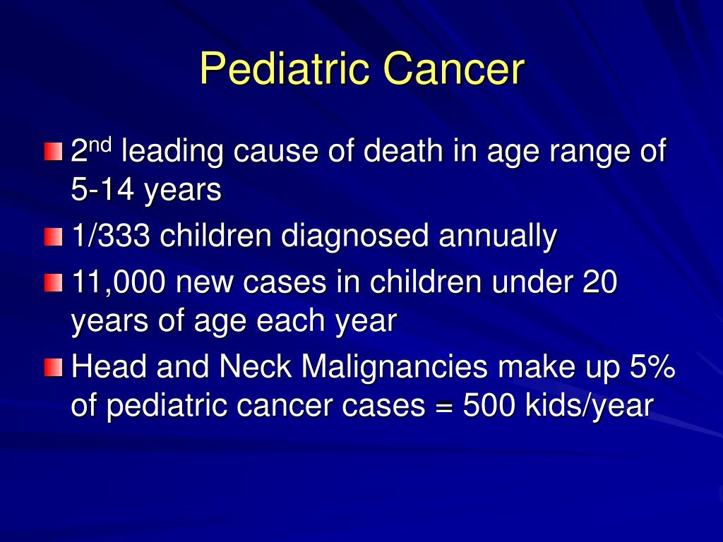 pediatric cancer l