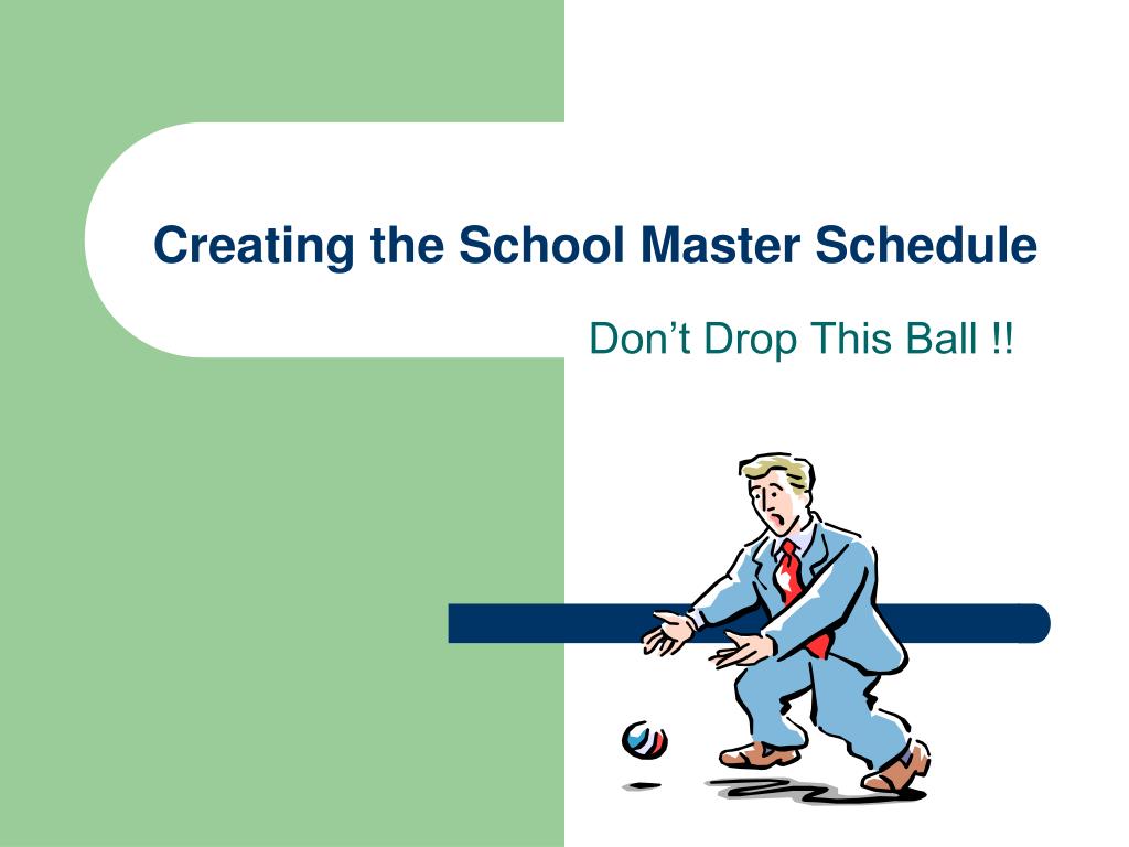 PPT - Creating the School Master Schedule PowerPoint Presentation