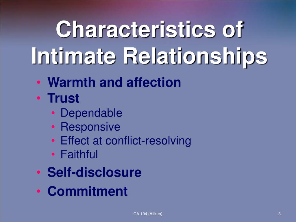 Intimate Moments Meaning