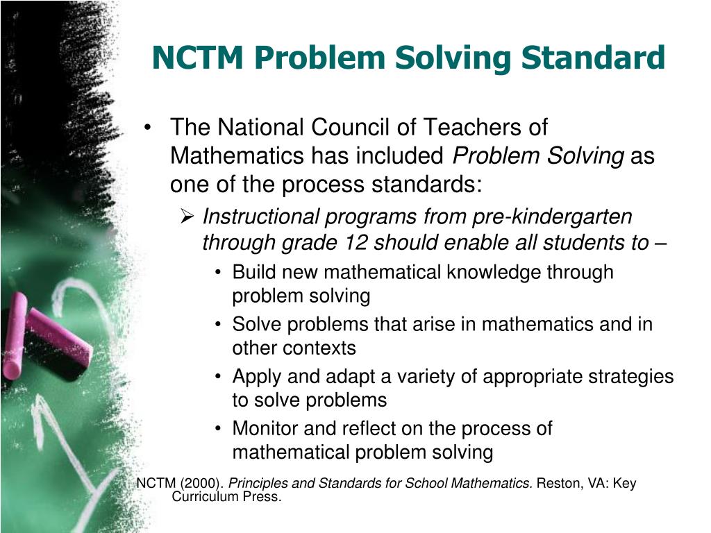 nctm math problem solving