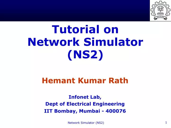 hemant kumar rath infonet lab dept of electrical engineering iit bombay mumbai 400076 n.