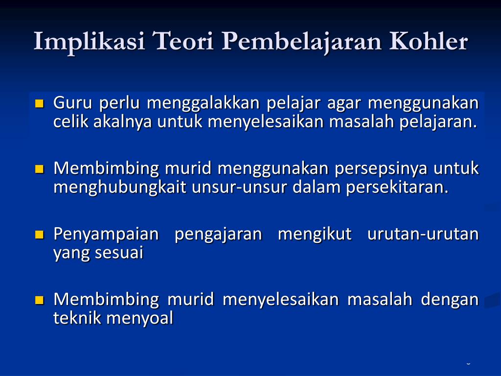 PPT  TEORI PEMBELAJARAN KOGNITIF PowerPoint Presentation, free