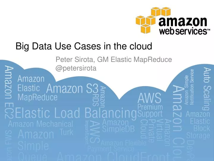 big data use cases in the cloud n.