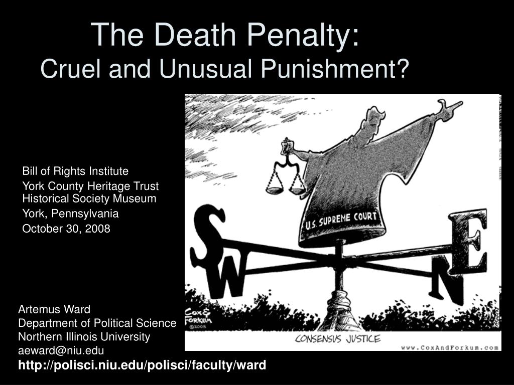 death penalty cruel and unusual punishment essay