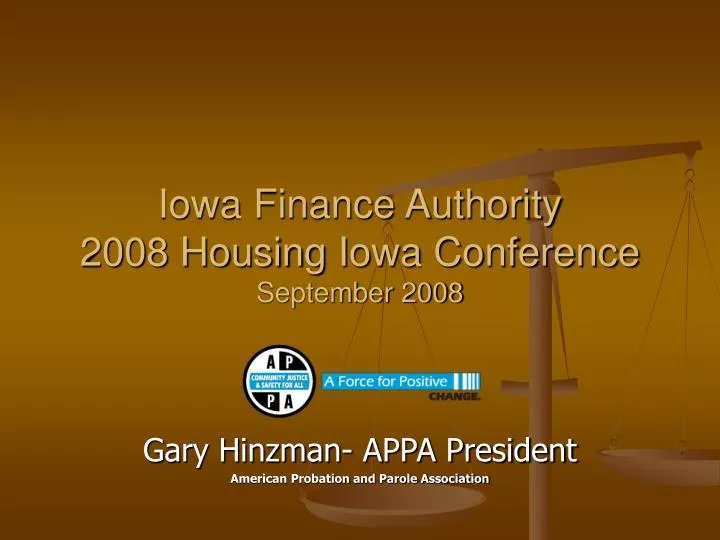 iowa finance authority 2008 housing i owa conference september 2008 n.