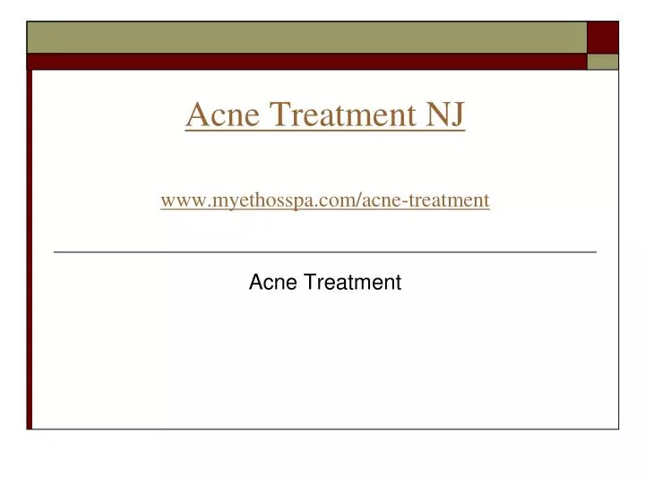 acne treatment nj www myethosspa com acne treatment n.