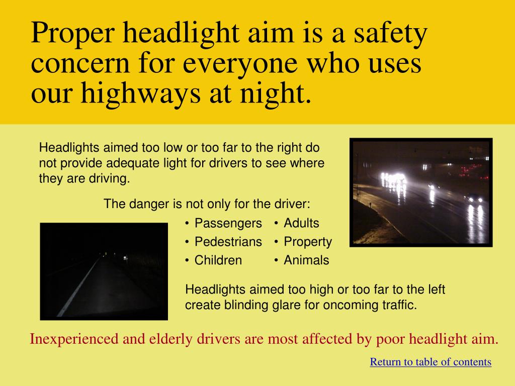 PPT - Optical headlight aimers from Lujan USA PowerPoint Presentation, free  download - ID:70083