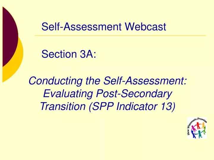 self assessment webcast n.