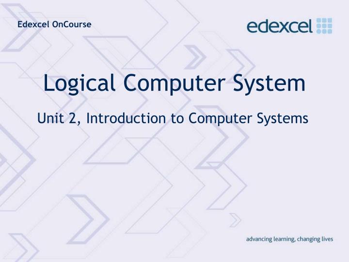 logical computer system n.