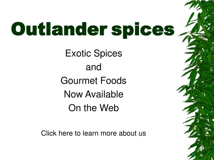outlander spices n.