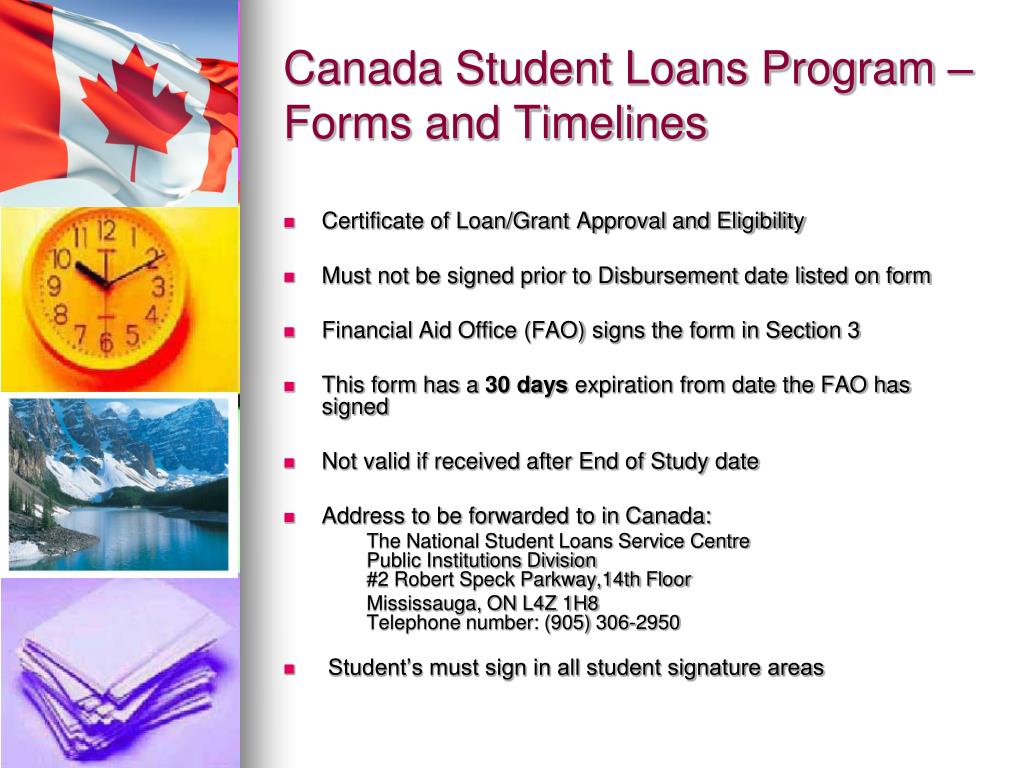 Ppt Canada Student Loans Program Powerpoint Presentation Free