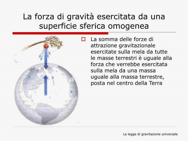 Newton E La Forza Di Gravità PPT - La legge di gravitazione universale PowerPoint Presentation - ID