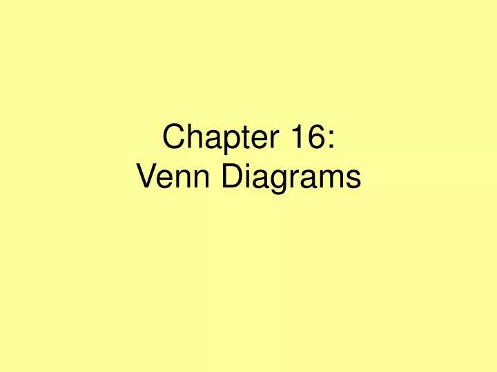 chapter 16 venn diagrams n.
