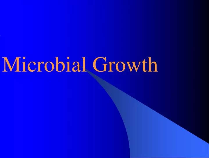 microbial growth n.