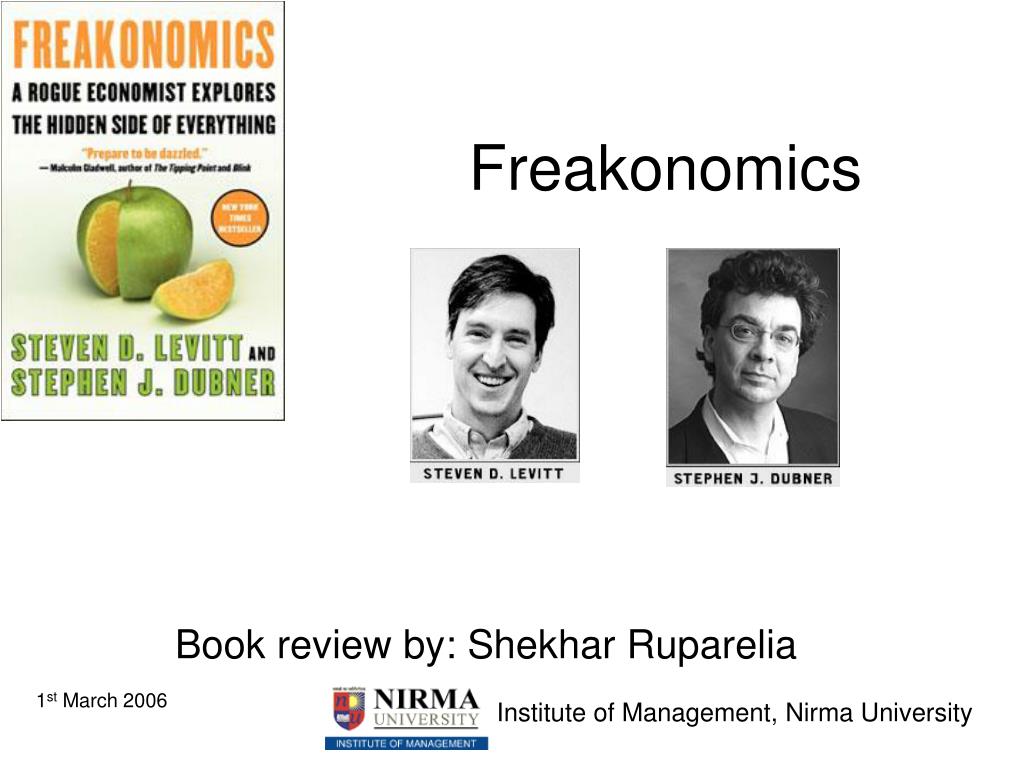freakonomics chapter 1 summary