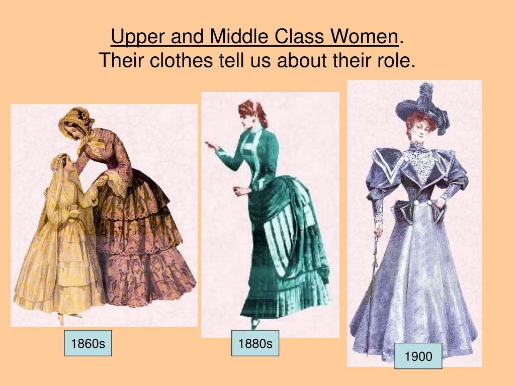 1860s middle class fashion