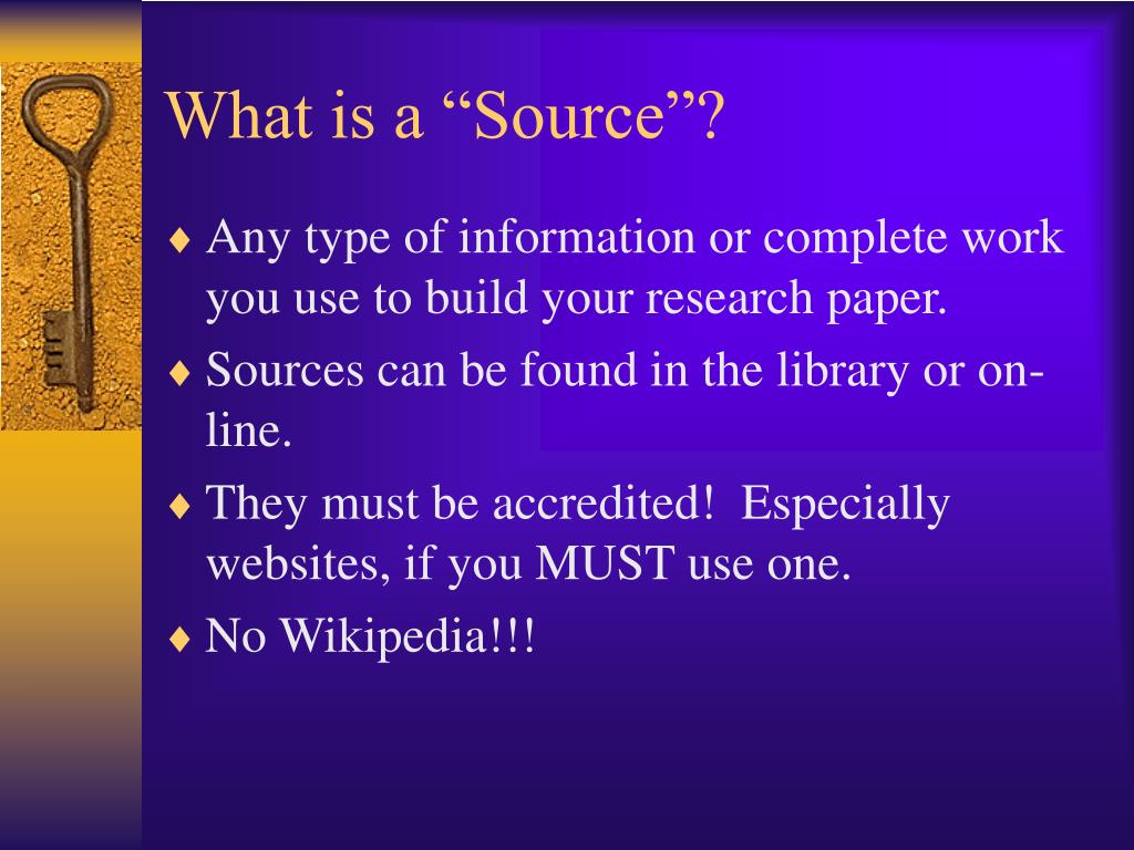 what is a source document in research