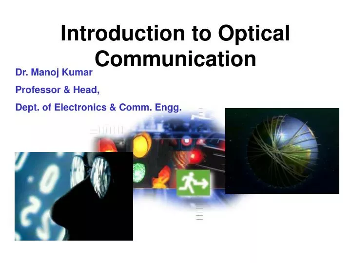 optical communication ppt presentation Optical fiber communication ppt.