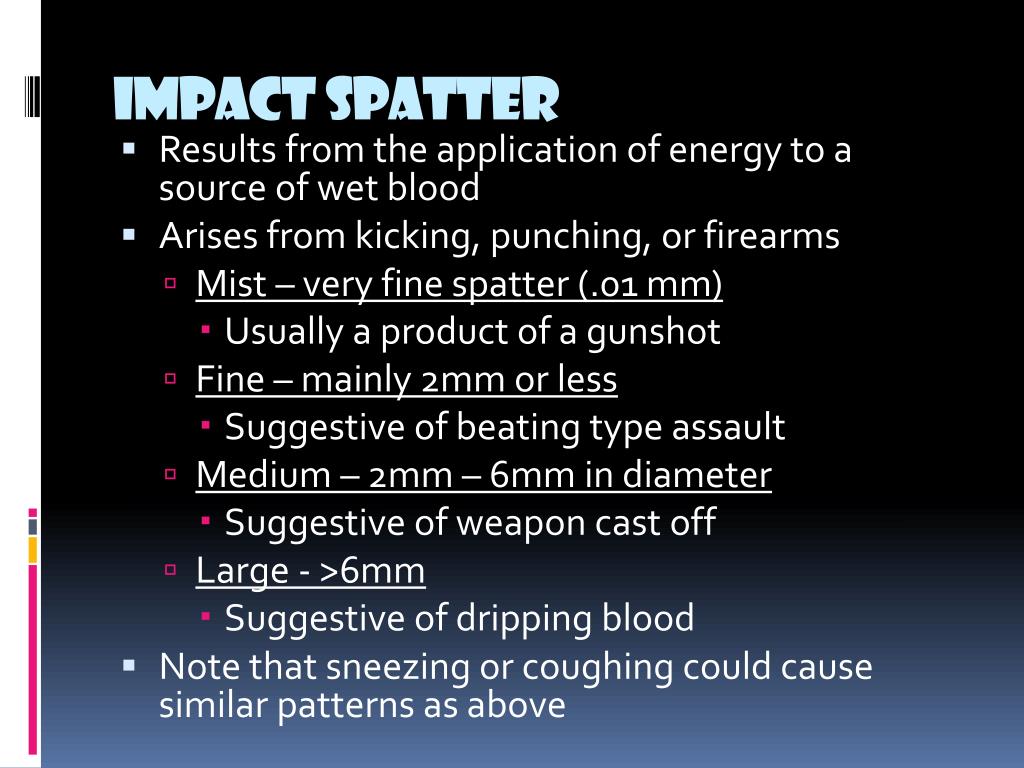 PPT - Bloodstains Pattern Analysis PowerPoint Presentation, free