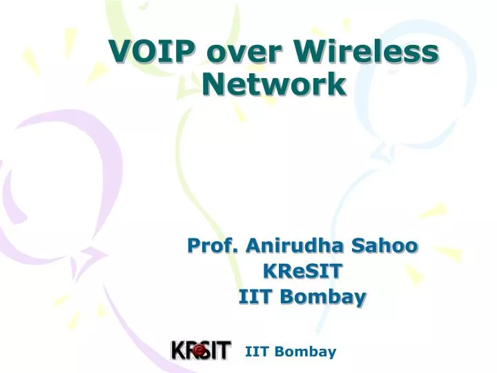 voip over wireless network n.