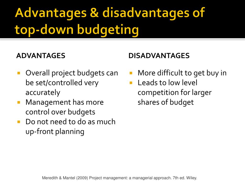 PPT Budgeting and Cost Estimation PowerPoint Presentation, free