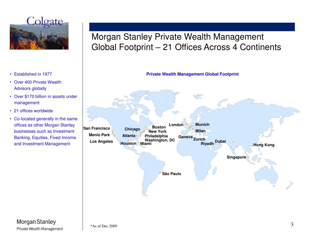 Private Wealth Management Salary Morgan Stanley PPT - Morgan Stanley Private Wealth Management PowerPoint Presentation
