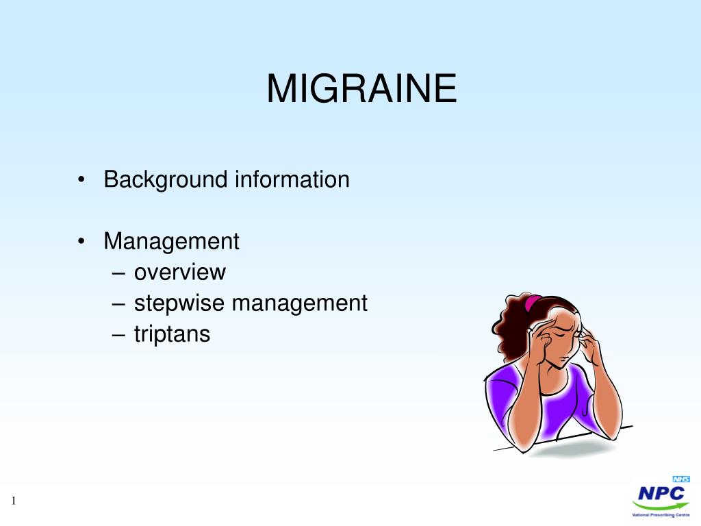 migraine case study ppt