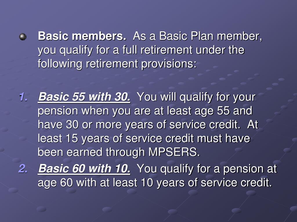 Ppt - Michigan Public School Employees Retirement System (mpsers 