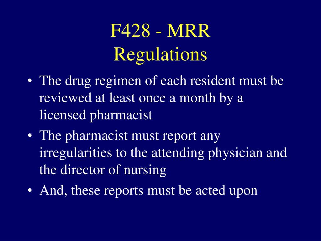 Medication Regimen