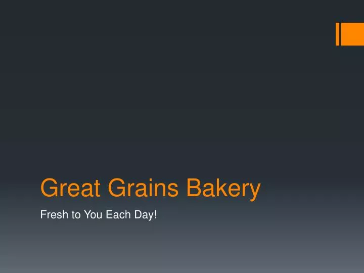 great grains bakery n.